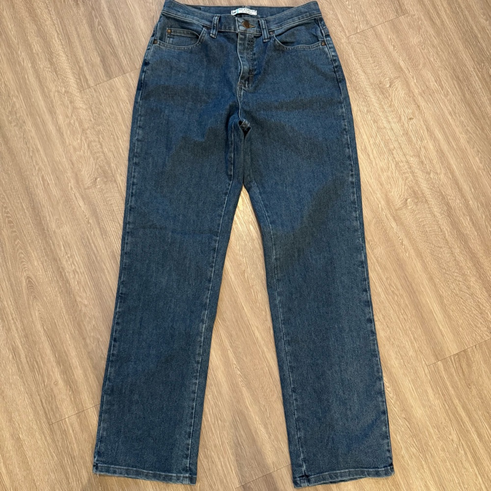 Lee Womens Jeans Blue Size 6 Medium Relaxed Fit Pants